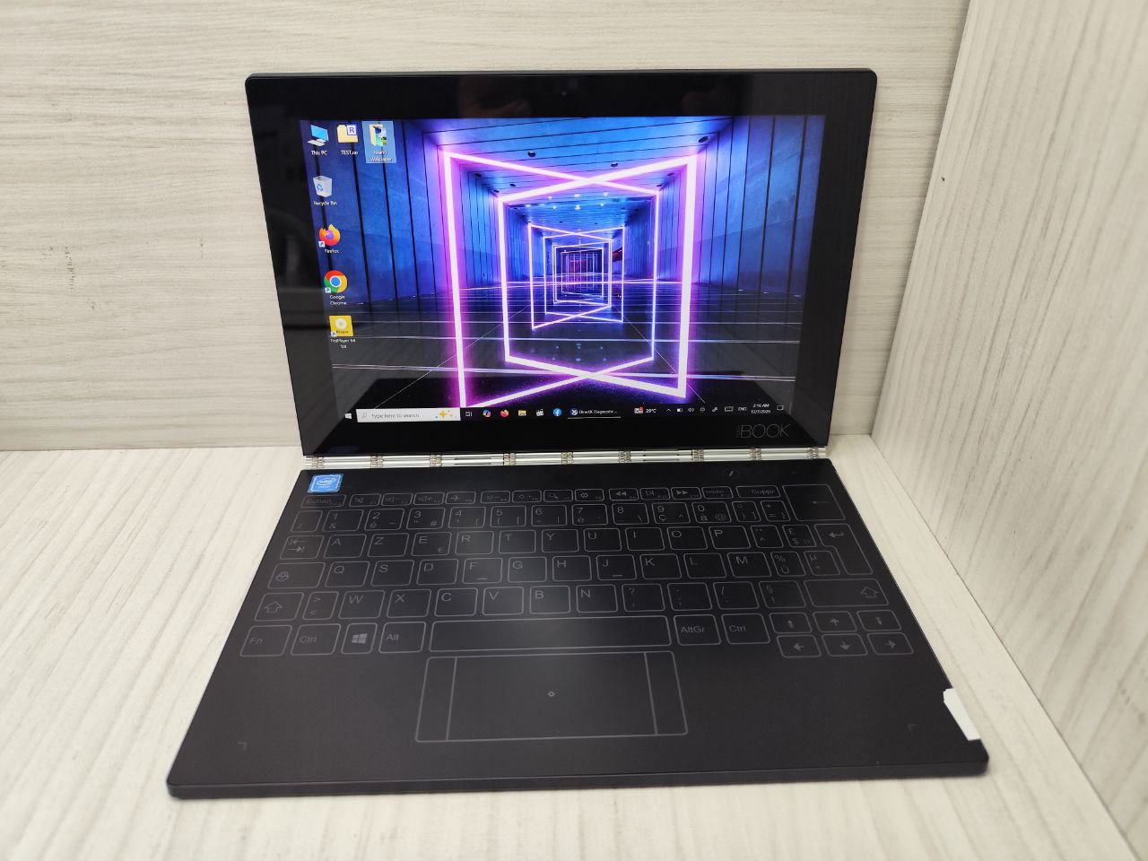 تبلت لنوو یوگا بوک مدل YB1-X91 — تصویر ۶
