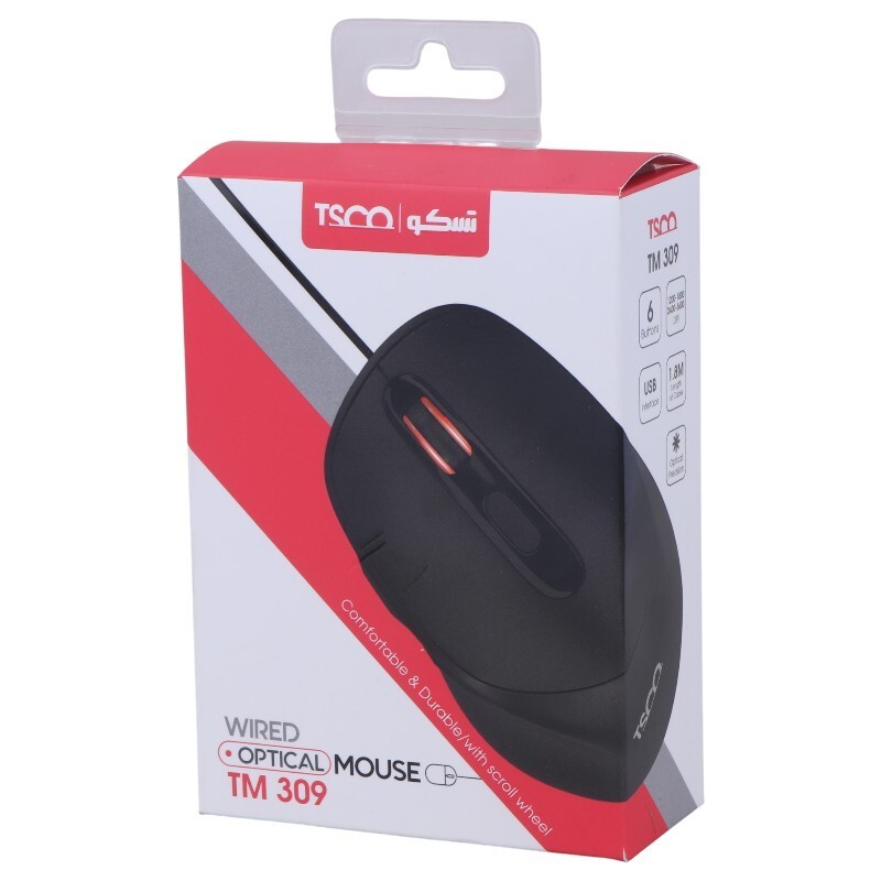 ماوس سیم دار TSCO مدل TM309 — تصویر ۳