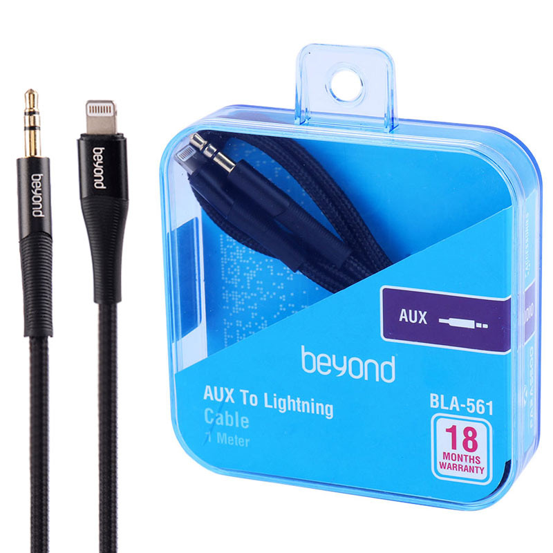 کابل تبدیل Lightning به AUX بیاند BLA-561 طول 1 متر